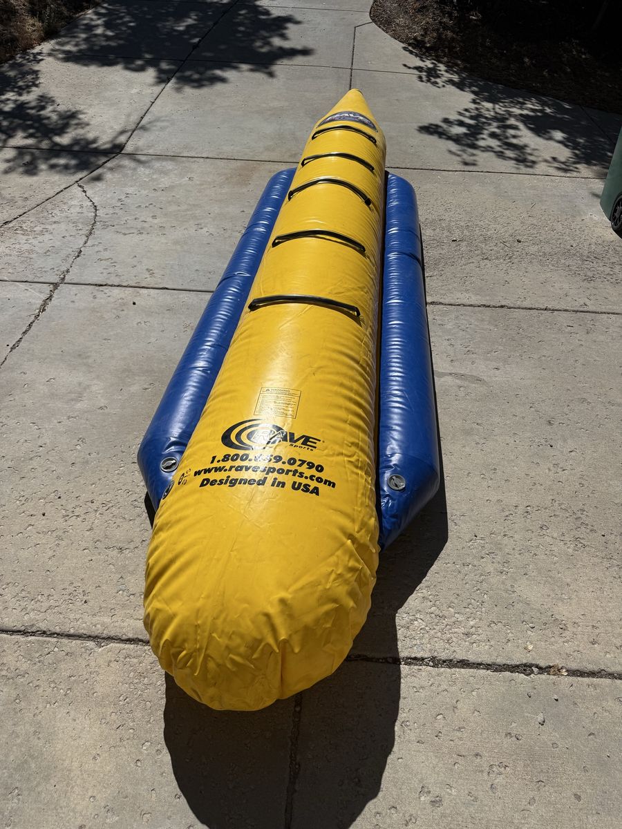 RAVE Sports inflatable banana boat towable