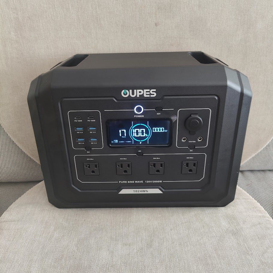 Oupes Mega 1 Portable Power Station & Solar Generator