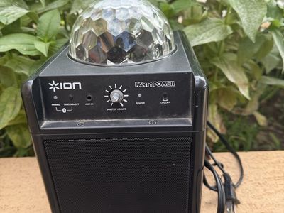 Ion Audio Party Power | Portable Bluetooth Speaker System With Party Lights