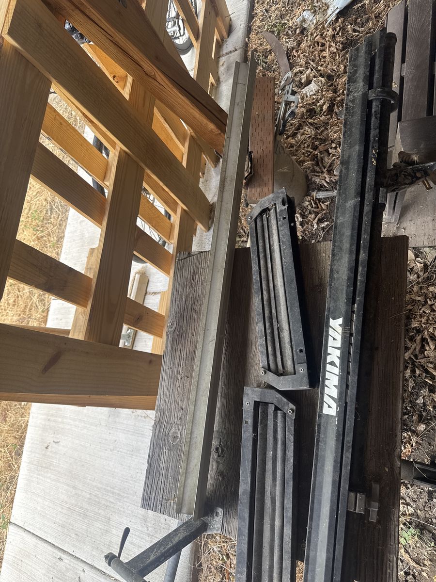 Yakima Bike/Ski Rack Parts - Assorted Used Components for Roof Rack Systems