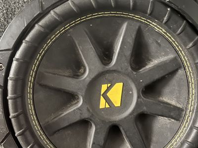 Kicker Comp 10" Subwoofer with Enclosure - Powerful Bass for Car Audio
