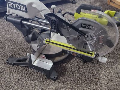 Ryobi Miter Saw with Dust Bag - Used, Excellent Condition