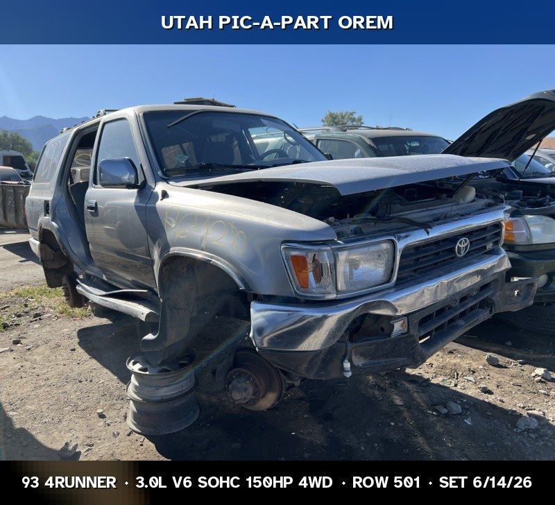 1993 Toyota 4Runner Parts - UTPAP Orem