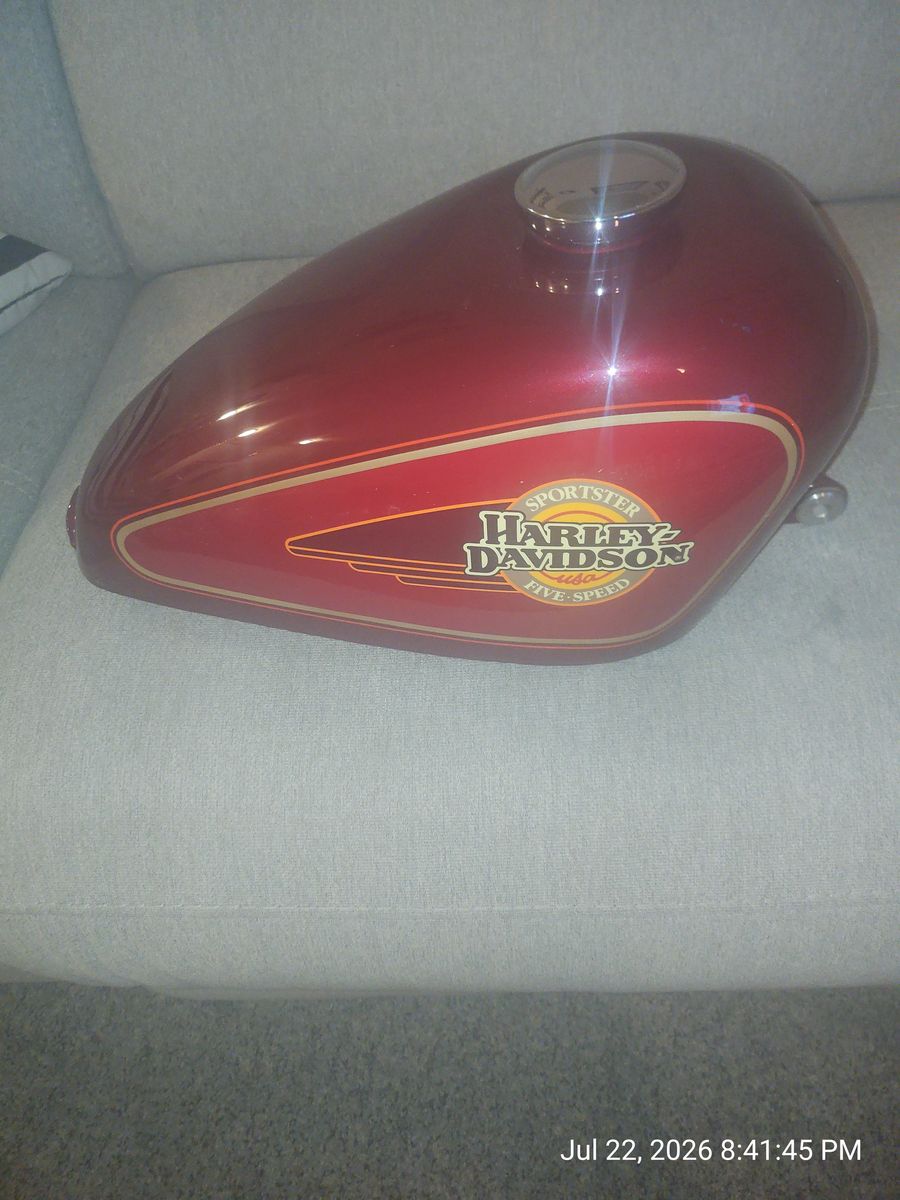 1994 Harley Davidson Sportster XL1200 Peanut Fuel Gas Tank Victory Red