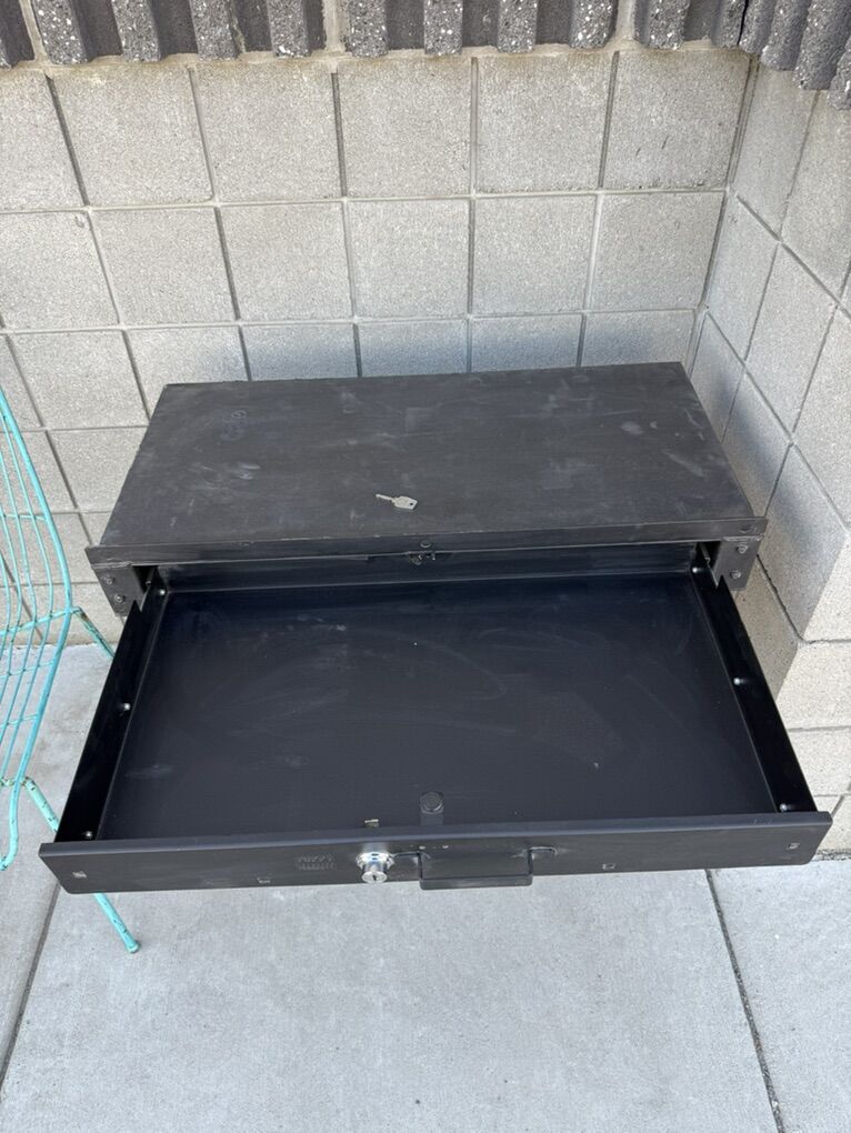 JEEP CJ Under Seat Locking Drawer