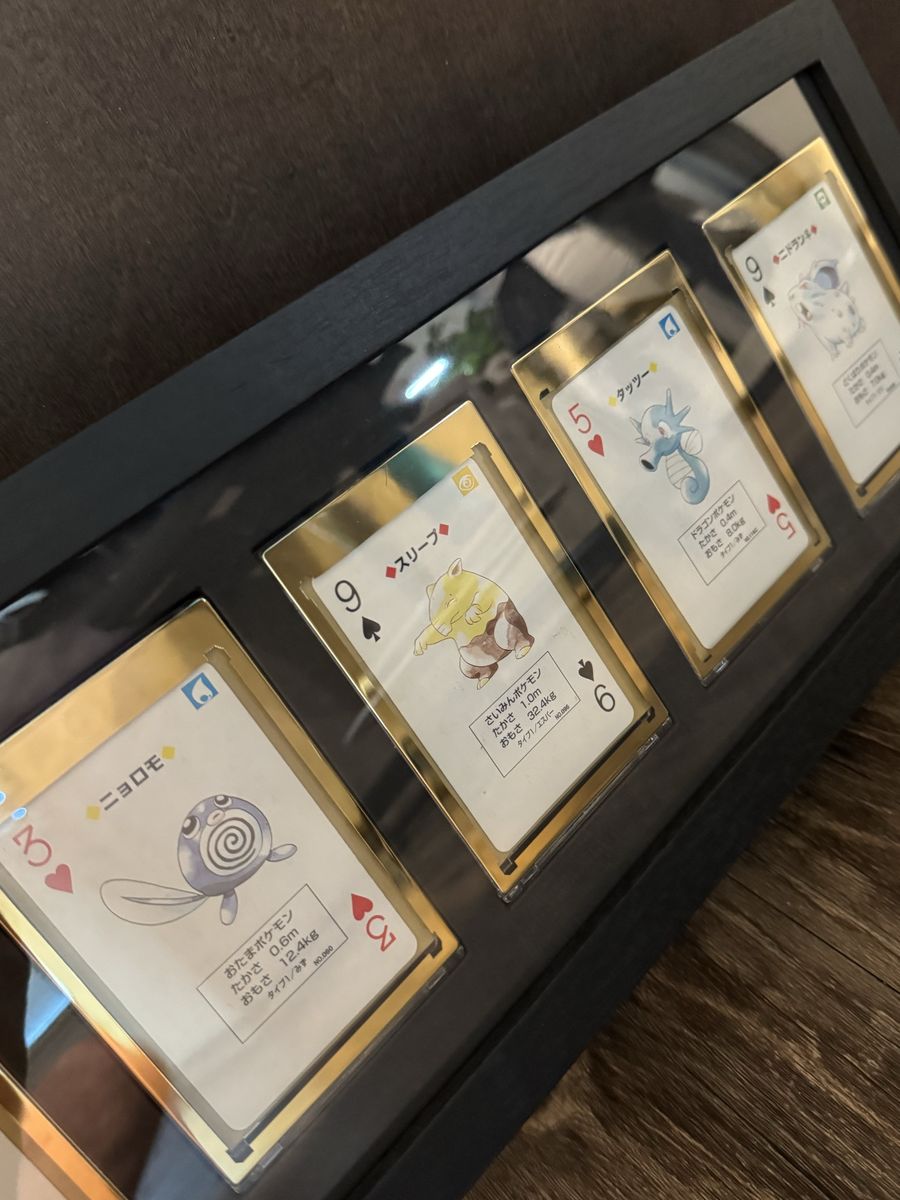 Pokemon 1996 Vintage Japanese Playing Cards