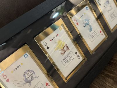 Pokemon 1996 Vintage Japanese Playing Cards