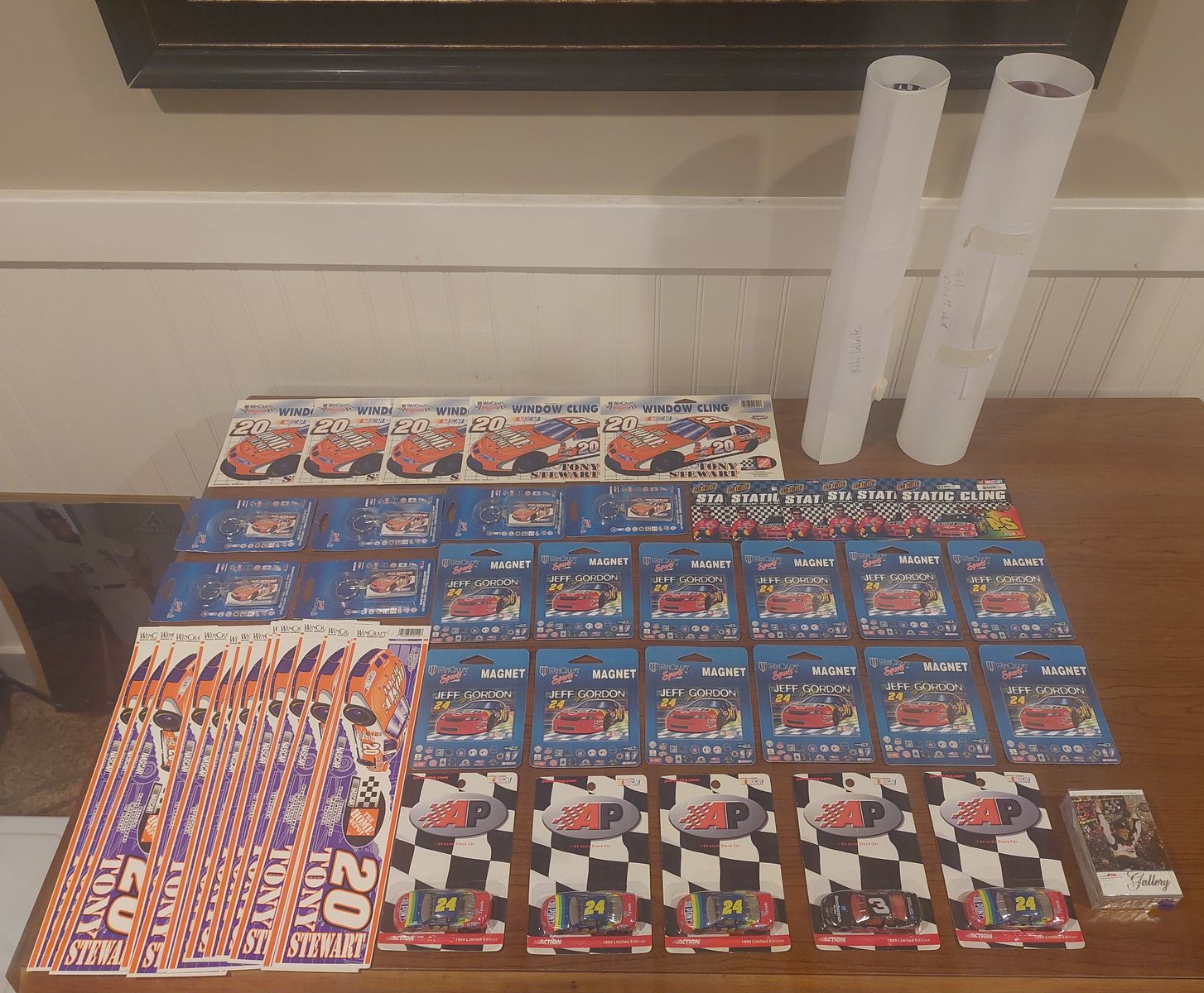 HUGE NASCAR MEMORABILIA LOT – SIGNED ELLIOTT & LABONTE, DALE JR, GORDON – $150 OBO