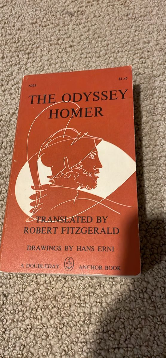 The Odyssey by Homer - Translated by Robert Fitzgerald (Doubleday Anchor Book)