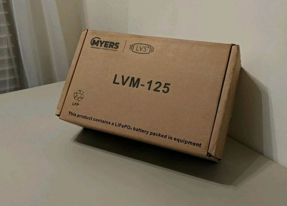Myers LVM-125 emergency power micro inverter