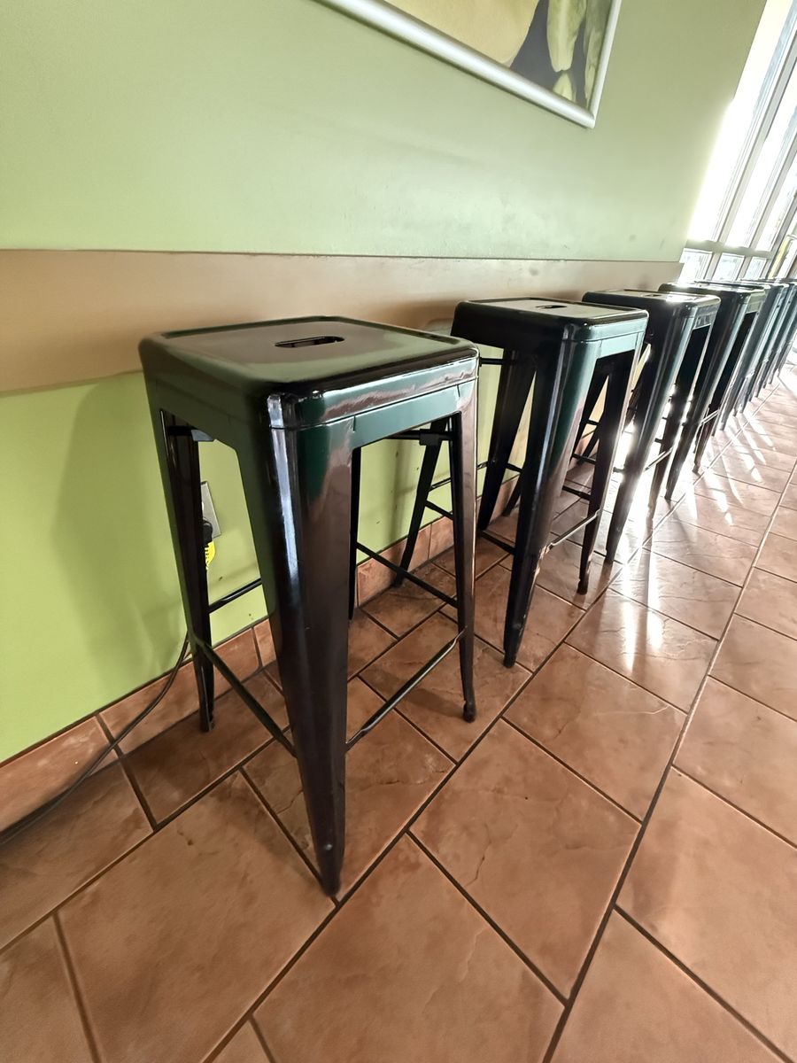 Bar Height Metal Stool