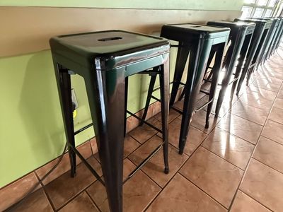 Bar Height Metal Stool