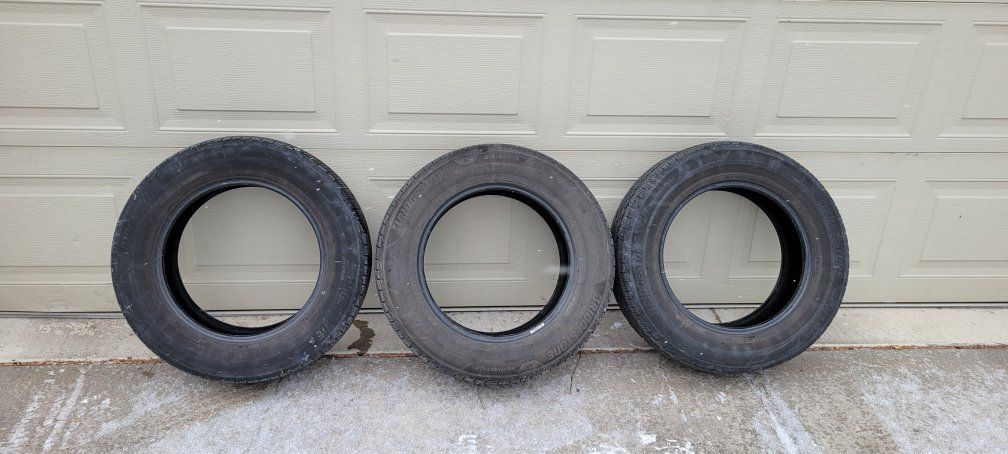 Bridgestone Weatherpeak 
 215/65R16 All-Season Tires (Set of 3) - Good Tread Depth
