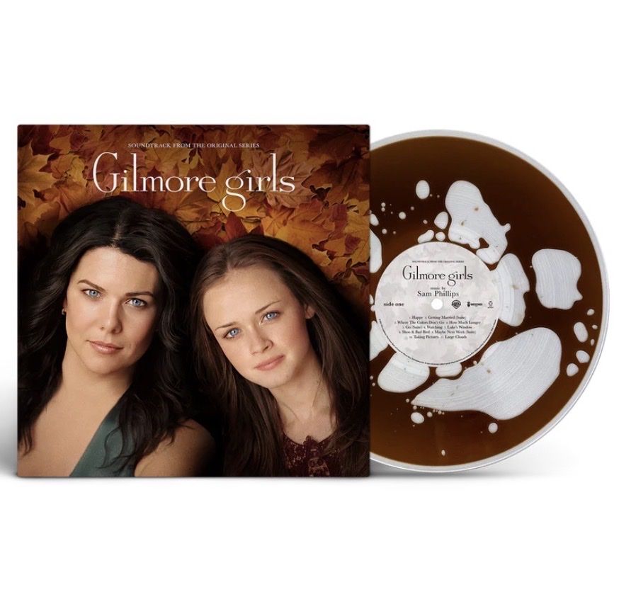 Gilmore Girls-Soundtrack: The Original Series Coffee Liquid Filled Vinyl-Sam Phillips-Record-LP-Rare-SEALED