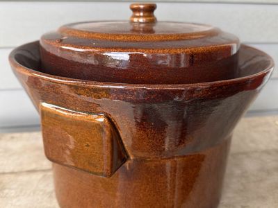 NEW K&K Keramik German Gartopf 5L Fermenting Crock!
