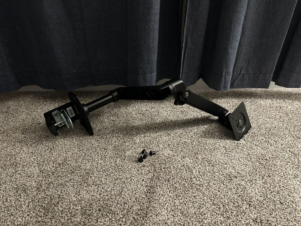 Ergotron (Amazon) Monitor Arm — $50