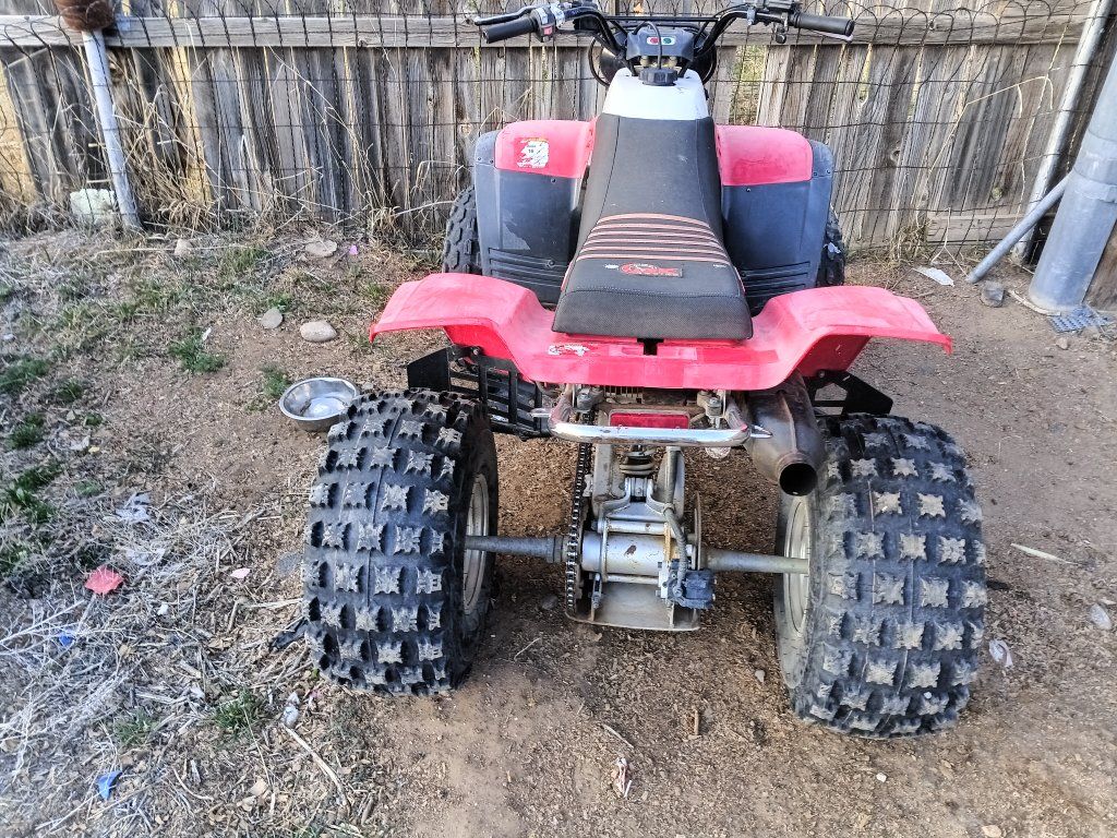 1997 350 Warrier electric 4 wheeler