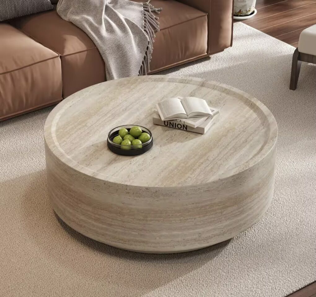 Coffee Table Mars Texture New 37inch NEW