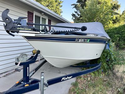 2008 Fisher Hawk 186 Sport 18-19ft Boat with trailer