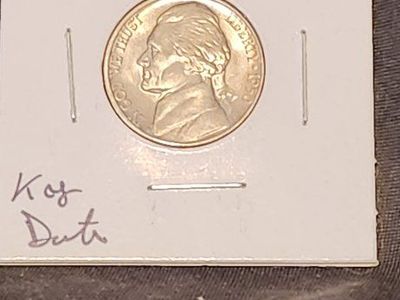 1950-D Jefferson Nickel key date in Protective Coin Holder