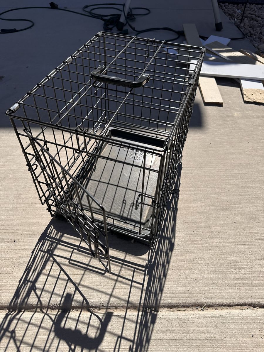 Smaller dog crate for sale