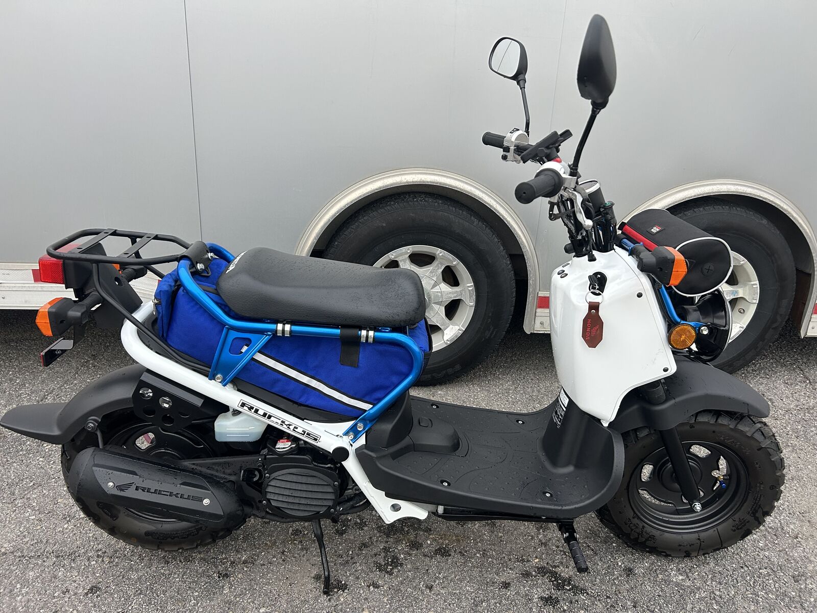 2023 Honda Ruckus 50  only 44 miles w/ extras