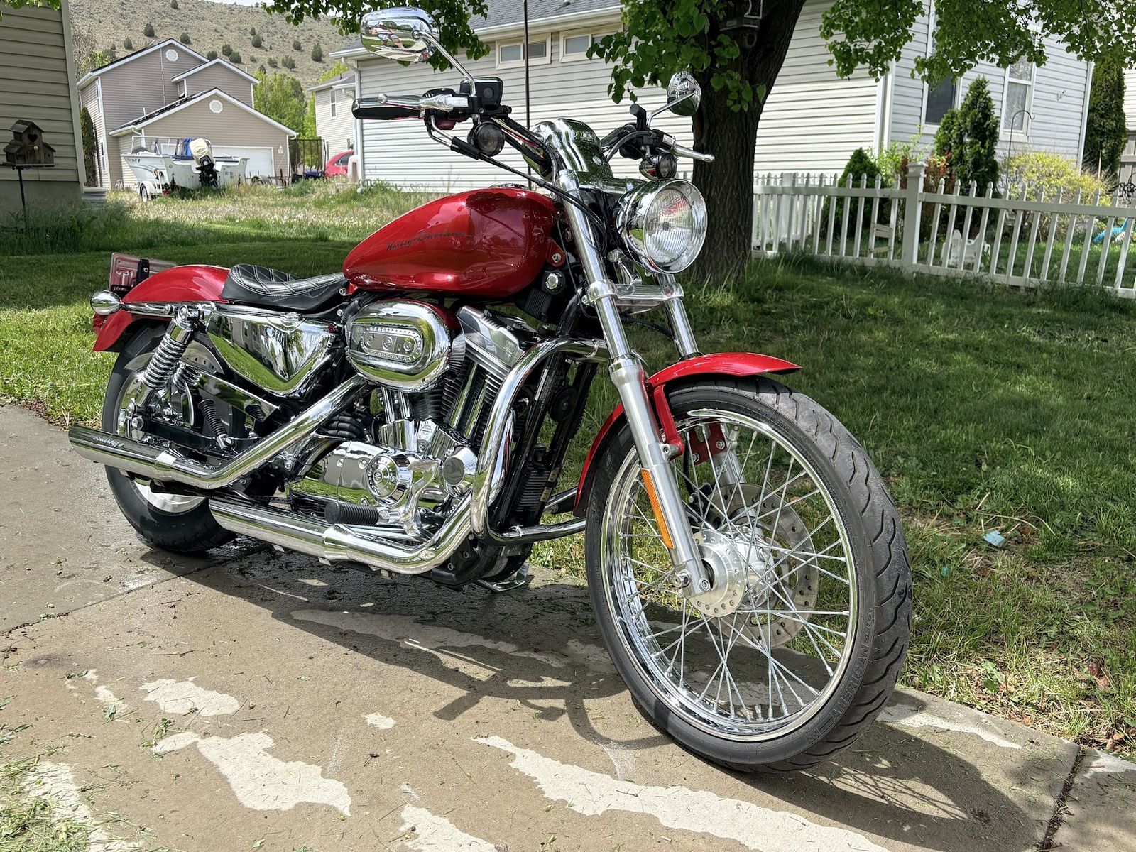 2004 Harley-Davidson Sportster 883 – 13k Miles, Clean Title, Evo Motor, New Tires