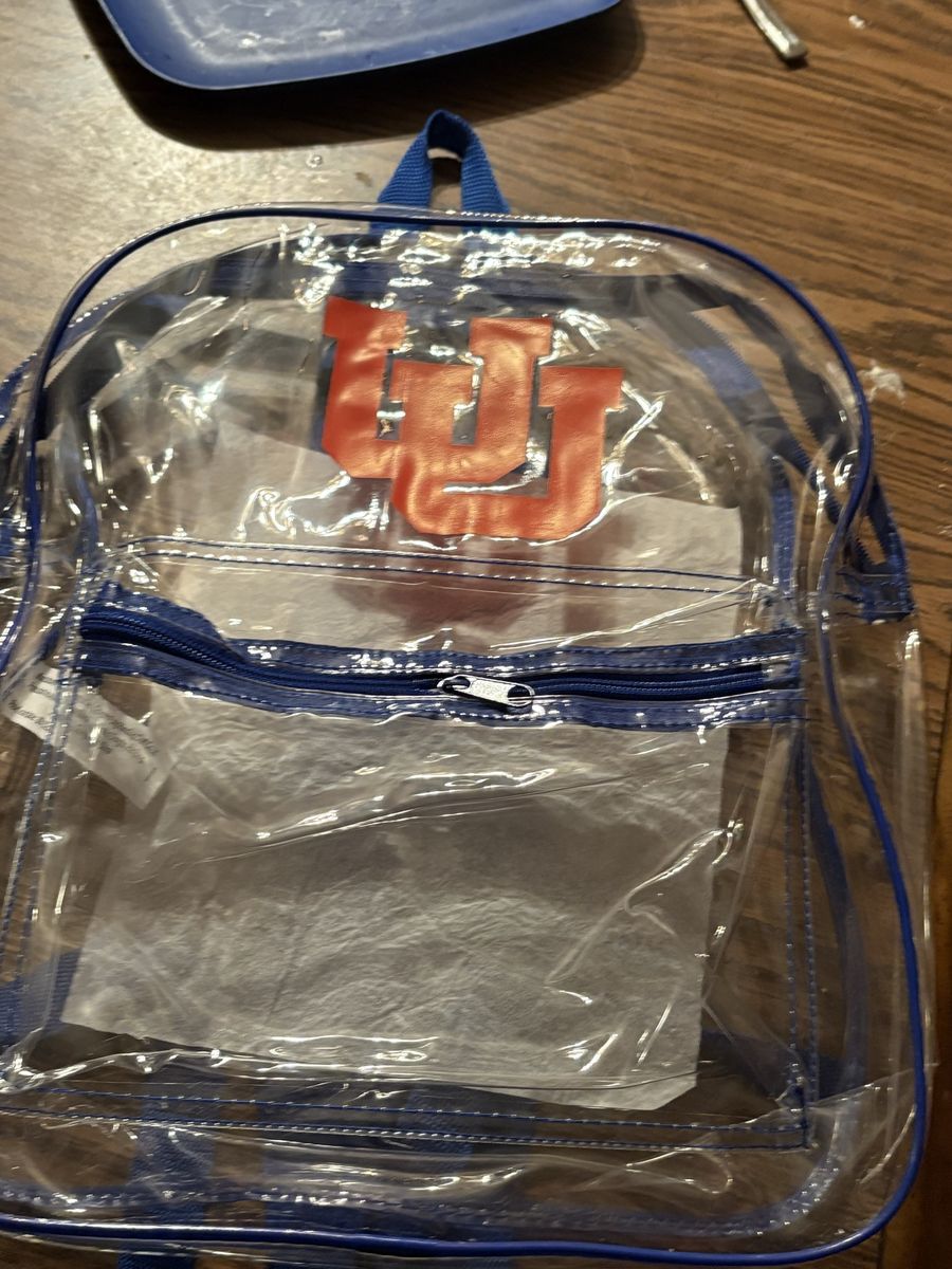 U of u clear backpacks
