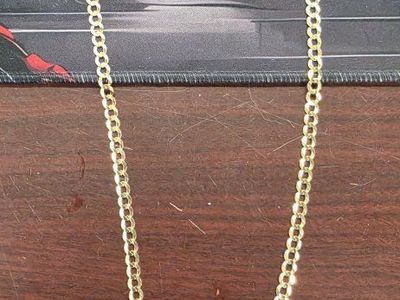 10k solid gold cuban chain