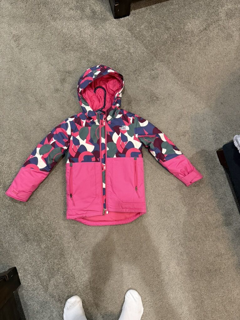 Girls Northface Ski Jacket Size 6