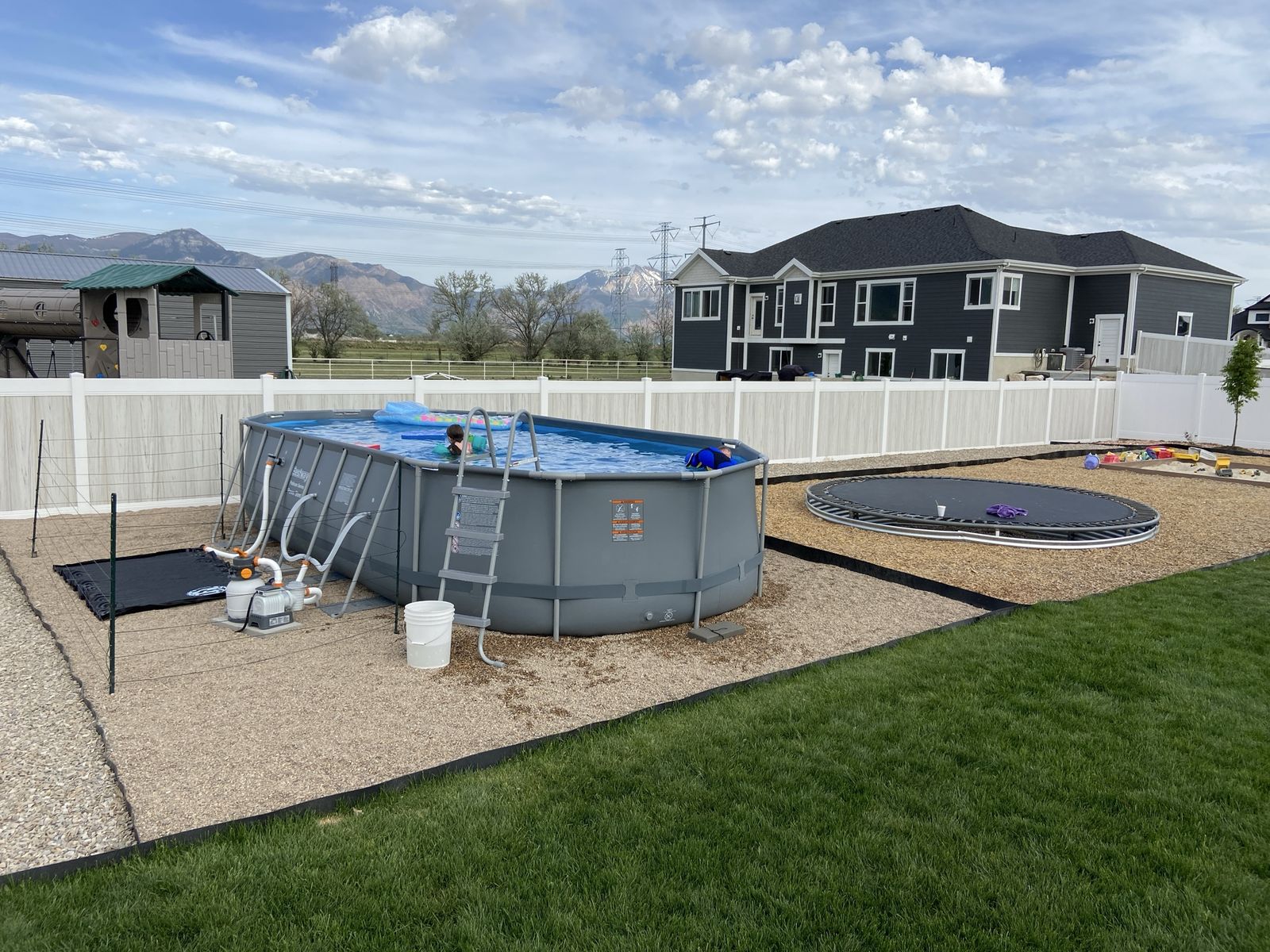 Above Ground Pool 22x12 Ft