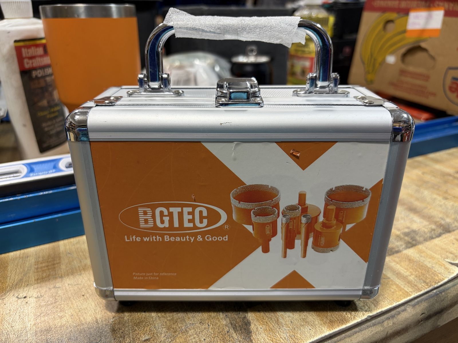 BGTEC Aluminum Storage Carry Case for Diamond Core Drill Bits