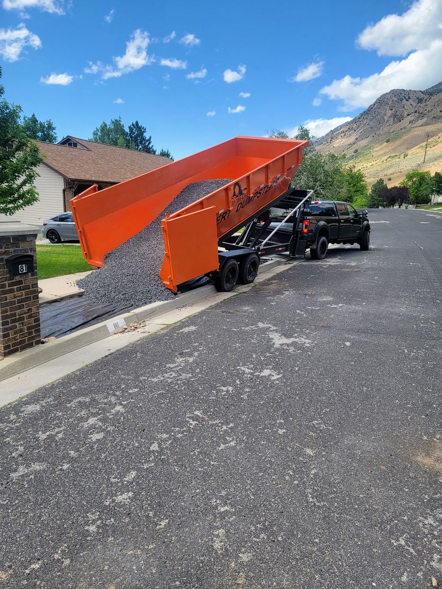 Dumpster Rental & Junk Removal | Same-Day Delivery | Weber, Davis, Box Elder, Cache