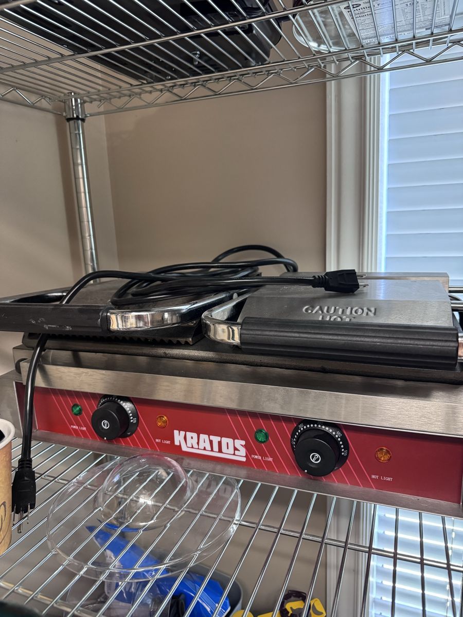 Kratos Commercial Panini Press