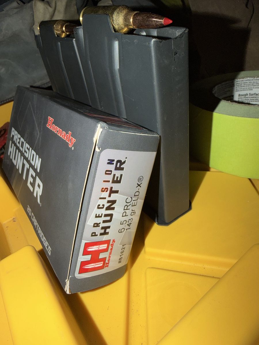 6.5 PRC 143 Hornady Precision Hunter