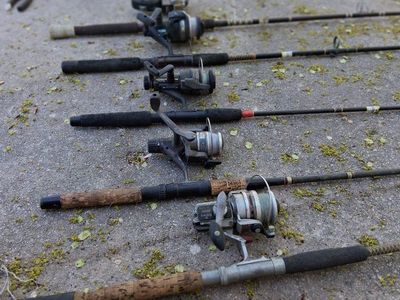 fishing poles for sell cheap today 40 dollars for all need to sell