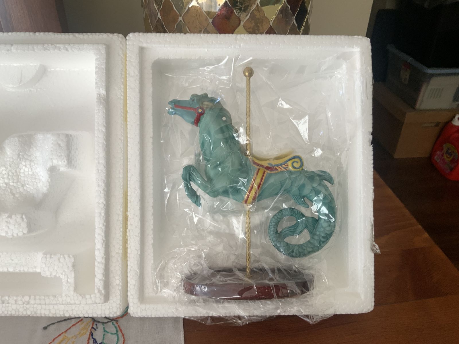 Franklin Mint Seahorse Carousel