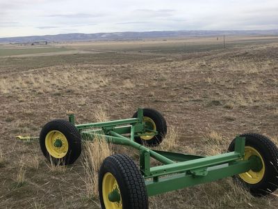 Heavy-Duty Wagon Running Gear – New Tires, John Deere Wheels