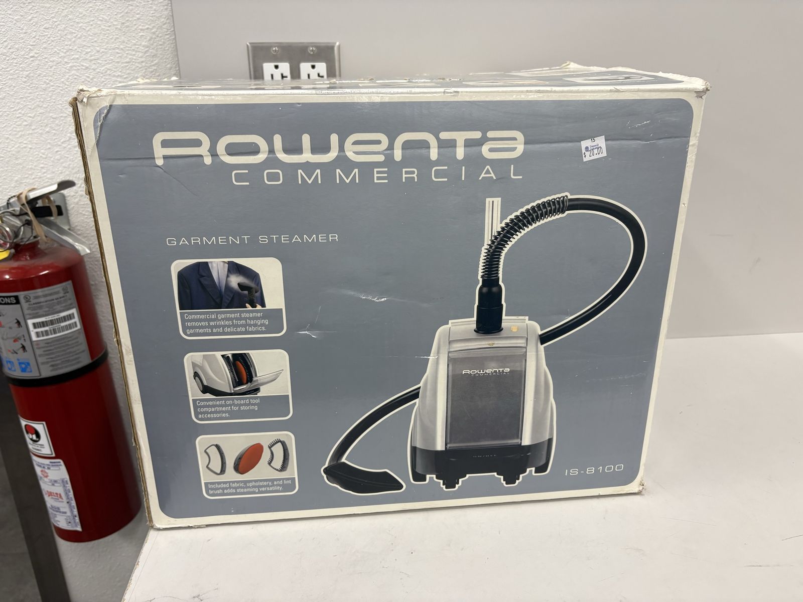Rowenta Commercial IS-8100 Garment Steamer - New in Box with Accessories