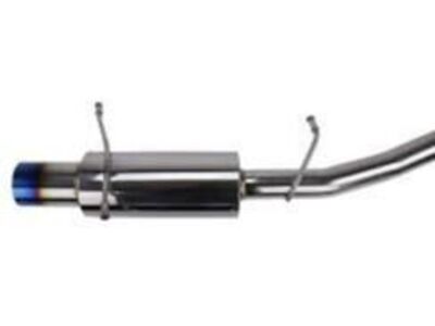 TurboXS Axleback Muffler 4.5in Blued Tip - 2002-2007 Subaru WRX / 2004-2007 STI WRX STI Turbo XS WS02-RMA-TI