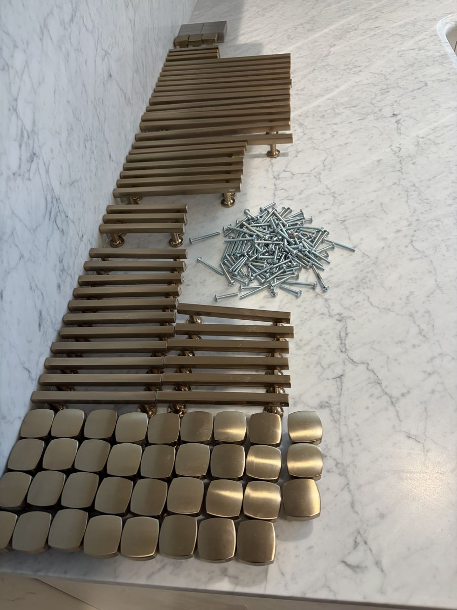 Cabinet Hardware Brushed Gold