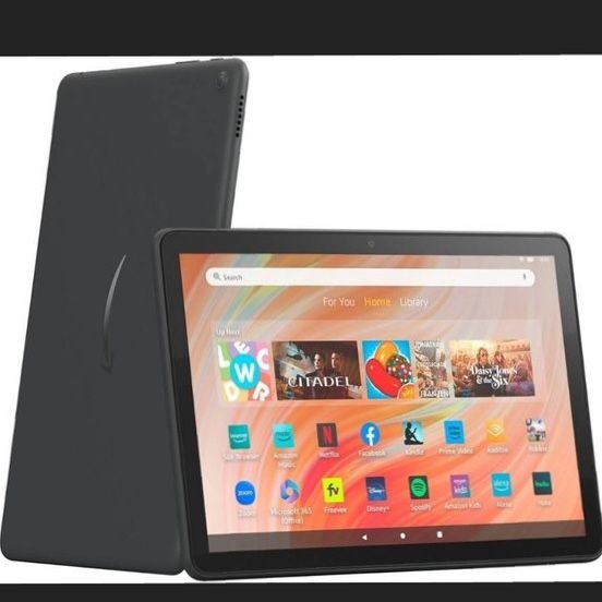 Amazon Fire HD 10 13th Gen (2023) 10.1" Tablet 32GB Black with Case