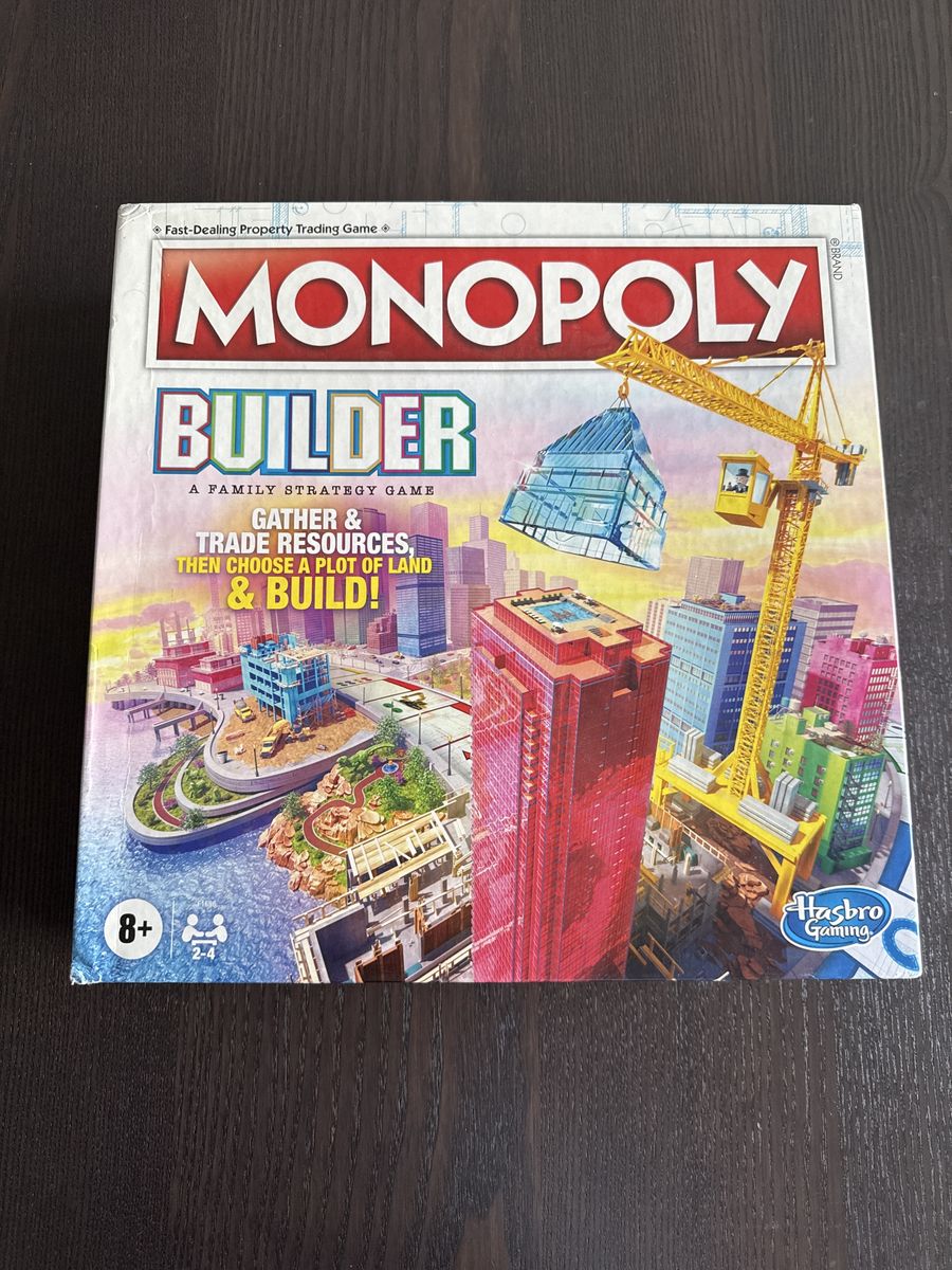 Monopoly builder board game