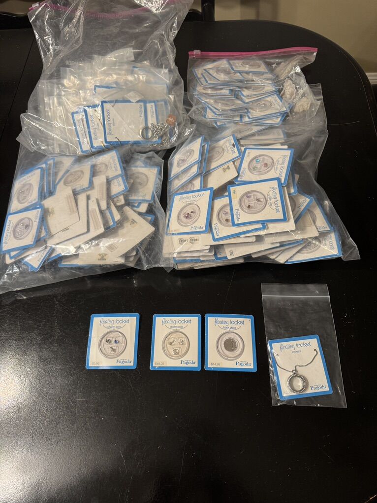 NEW Floating Lockets By Piercing Pagoda JewelryLot