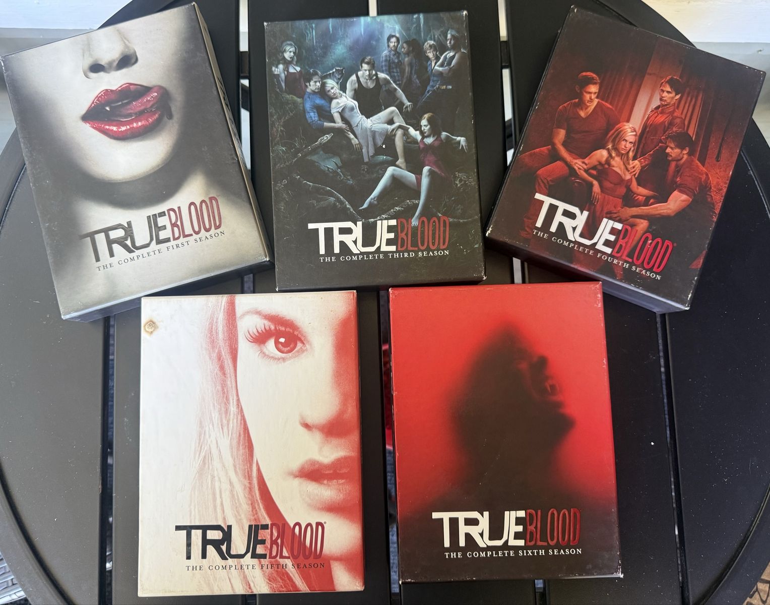 True Blood Seasons 1, 3, 4, 5, 6 DVD & Blu-ray Set - HBO Series (5-Season Lot)