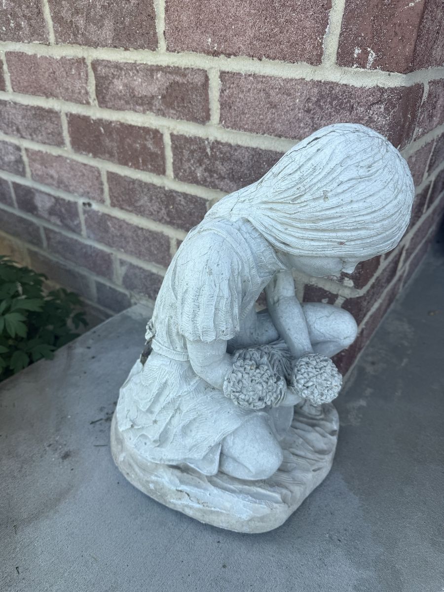 Heavy Cement Yard Art