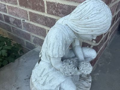 Heavy Cement Yard Art