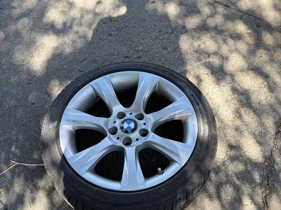 OEM BMW Silver Alloy Wheel with Sumitomo Tire