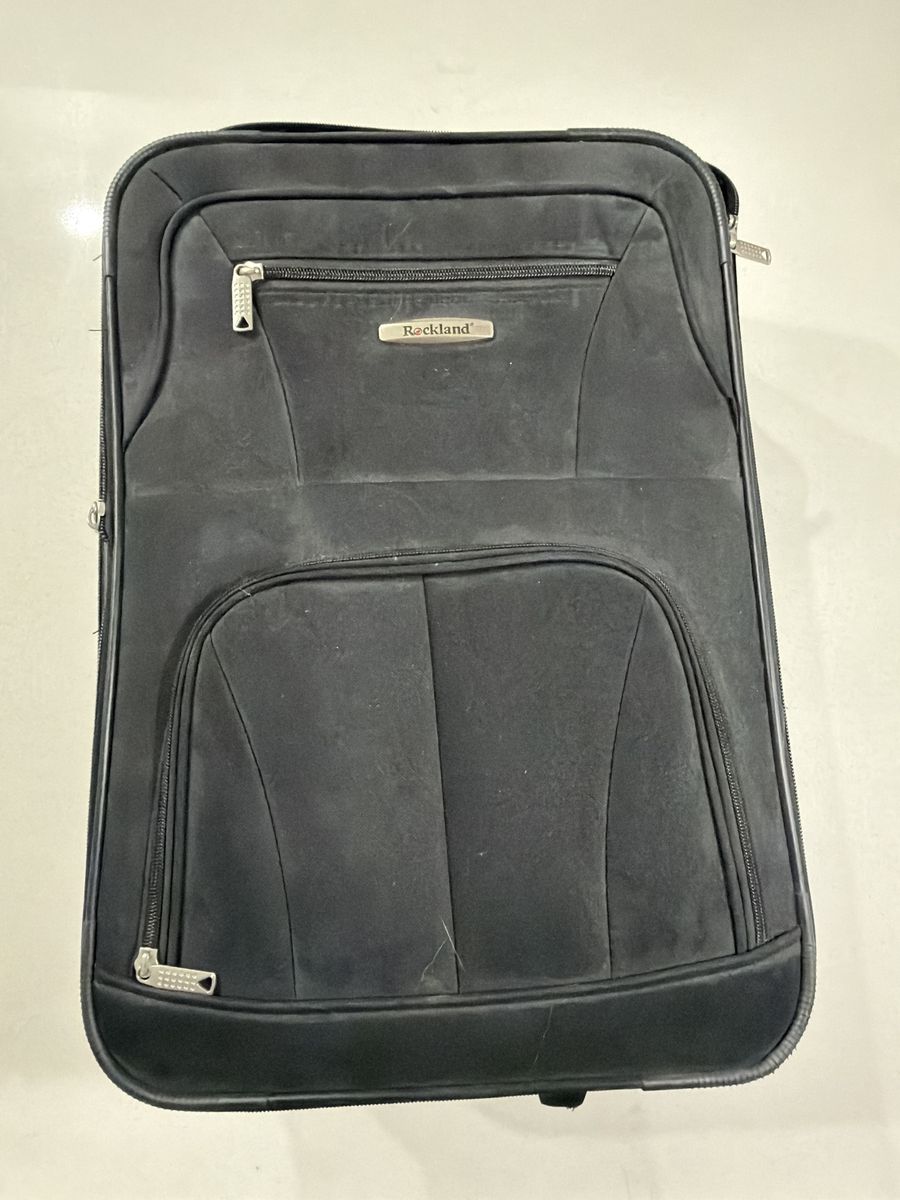 Rockland Black Carry-On Suitcase - Used