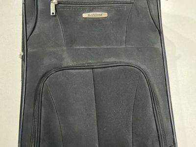 Rockland Black Carry-On Suitcase - Used